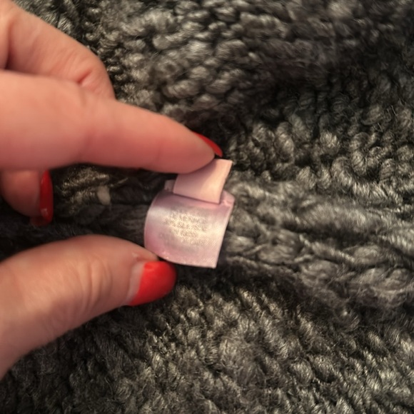 Calypso St Barth grey wool sweater cardigan open front Small - Picture 6 of 8